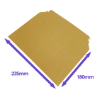 Capacity Book Mailers - Standard Solid Board - 180x235mm