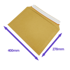 Capacity Book Mailers - Standard Solid Board - 278x400mm