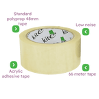 Clear Packing Parcel Tape - 48mmx66m