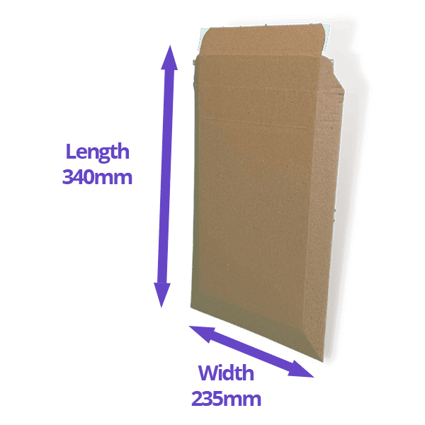 Corrugated Pocket Boxes - 340x235mm
