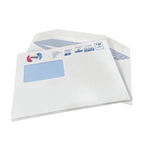 Custom Franking Logo for C5+ High Windowed Folding Inserting Machine Envelopes (162mm x 235mm) - Box of 500