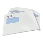 Custom Franking Logo for C5+ High Windowed Folding Inserting Machine Envelopes (162mm x 235mm) - Box of 500