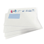 Custom Franking Logo for C5+ Windowed Folding Inserting Machine Envelopes (162mm x 235mm) - Box of 500