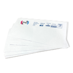 Custom Franking Logo for DL Non Windowed Gummed Envelopes (110mm x 220mm) - Box of 1000