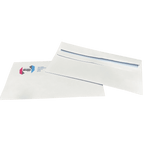Custom Franking Logo for DL Non-Windowed Self Seal Envelopes (110mm x 220mm) - Box of 1000
