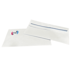 Custom Franking Logo for DL Non-Windowed Self Seal Envelopes (110mm x 220mm) - Box of 1000