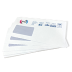 Custom Franking Logo for DL Windowed Gummed Envelopes (110mm x 220mm) - Box of 1000