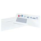Custom Franking Logo for DL Windowed Gummed Envelopes (110mm x 220mm) - Box of 1000