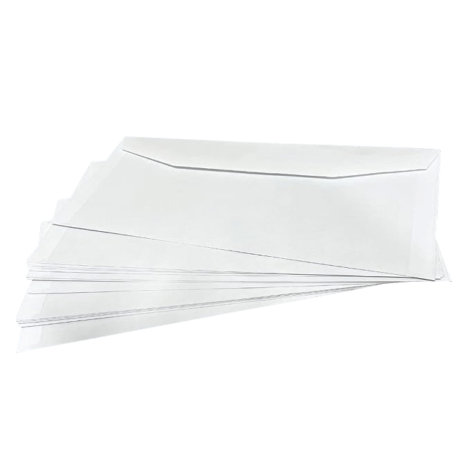 White DL+ Windowed (35mm x 90mm Window) FP Mailing Folding Inserting Machine Envelopes (114mm x 235mm)