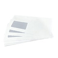 White DL+ Windowed (35mm x 90mm Window) Neopost / Quadient Folding Inserting Machine Envelopes (114mm x 235mm)