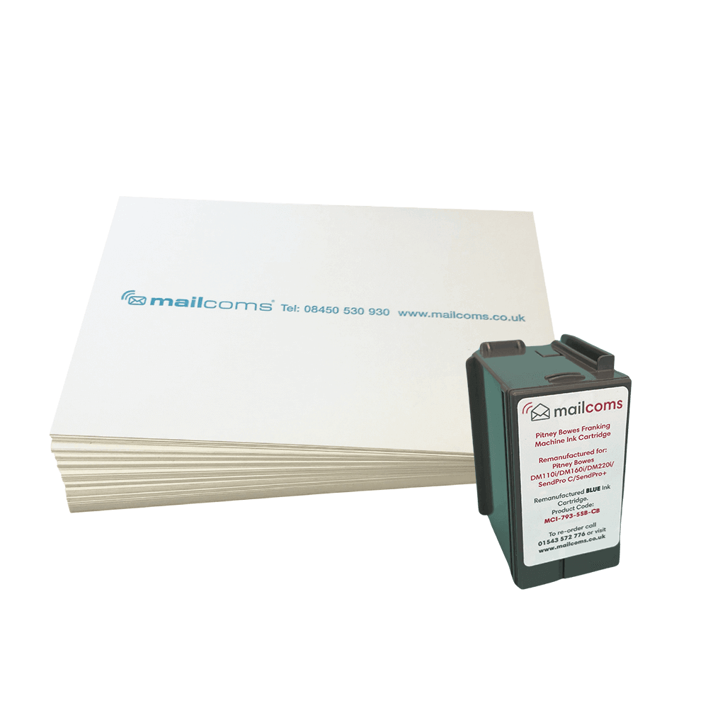 Pitney Bowes DM110i Mini Franker Bundle - Compatible Ink