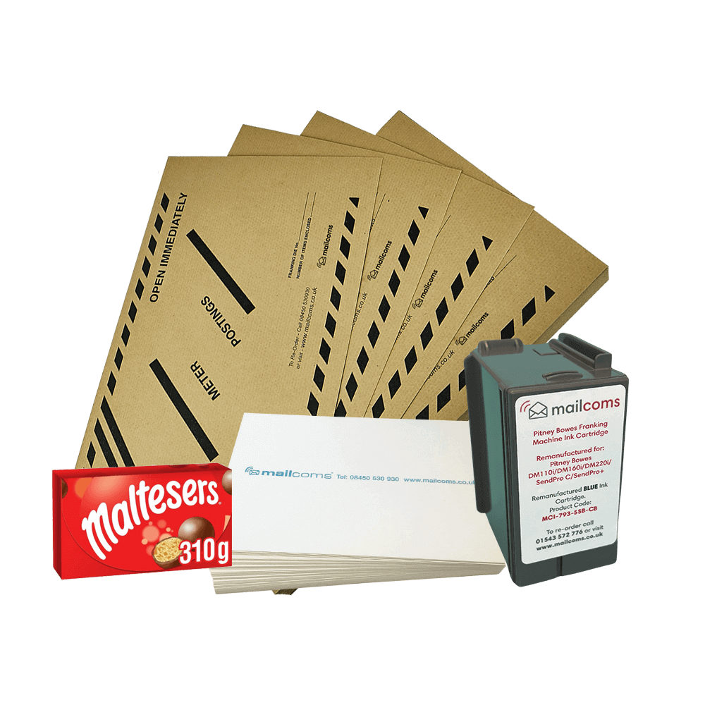 Pitney Bowes DM160i & DM220i Ultimate Franker Bundle - Compatible Ink