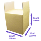 Double Wall Boxes - 229x229x229mm