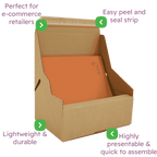 Brown E-Commerce Postal Box - 290x208x95mm
