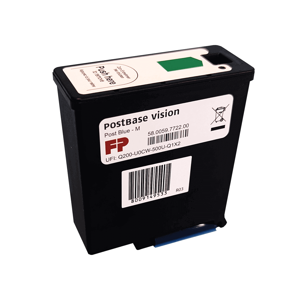 FP Mailing Postbase Vision 7A original blue ink cartridge 40ml