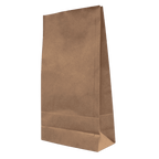 General Purpose Brown Paper Bags - 215x90x385mm, 305mm Gusset