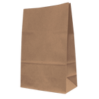 General Purpose Brown Paper Bags - 260x130x405mm, 390mm Gusset