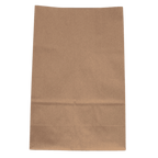 General Purpose Brown Paper Bags - 260x130x405mm, 390mm Gusset