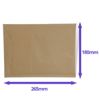 Honeycomb Padded Envelopes / Mailers - 180x265mm