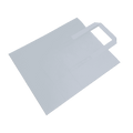 Large White Tape Handle Paper Carrier Bags - 254x140x295mm