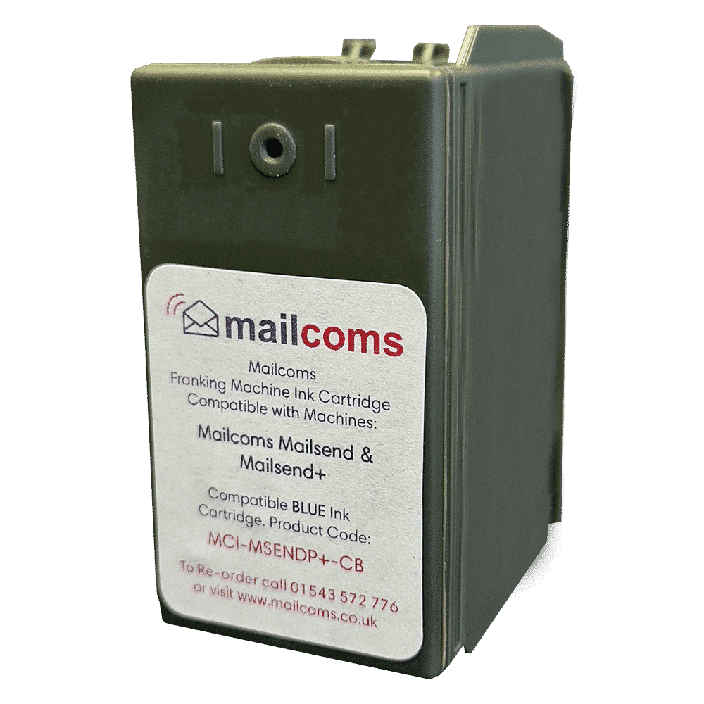 Mailcoms Mailsend+ Blue Ink Cartridge