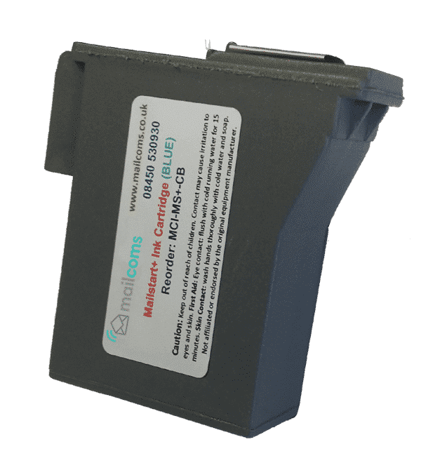 Mailcoms Mailstart & Mailstart+ Blue Ink Cartridge