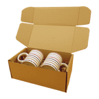 Brown PiP Small Parcel Postal Box - 250x150x100mm