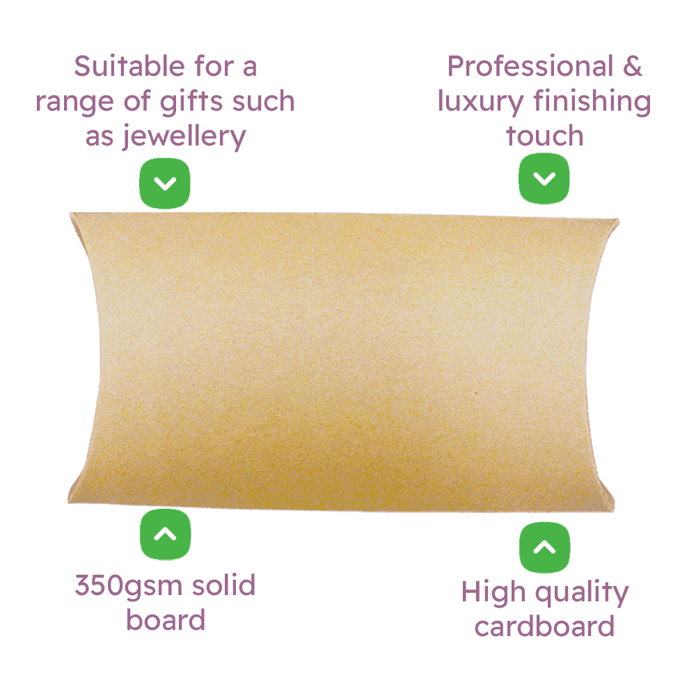 Brown C5 Pillow Envelopes - 229x162x35mm