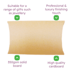 Brown C6 Pillow Envelopes - 162x114x35mm