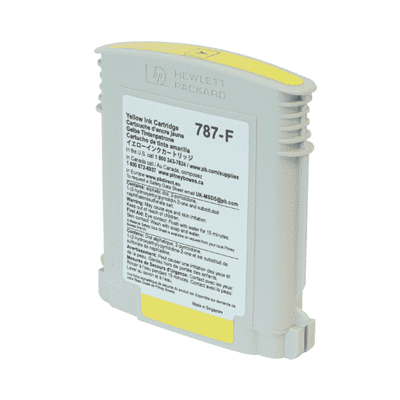 Pitney Bowes SendPro P1000 / P2000 / P3000 New OEM Original Yellow Standard Ink Cartridge