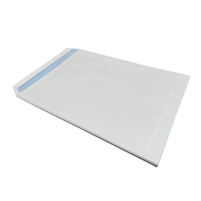 250 White C4 Windowed (40mm x 105mm) Self Seal Envelopes (324mm x 229mm)