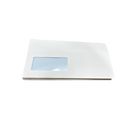 White DL Windowed (35mm x 90mm) Self Seal Envelopes (110mm x 220mm)