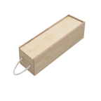 Wooden Wine Bottle Box - 335x95x95mm